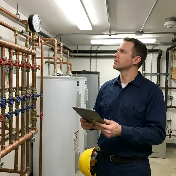 HDF Plumbing technician providing commercial plumbing in Gainesville, FL