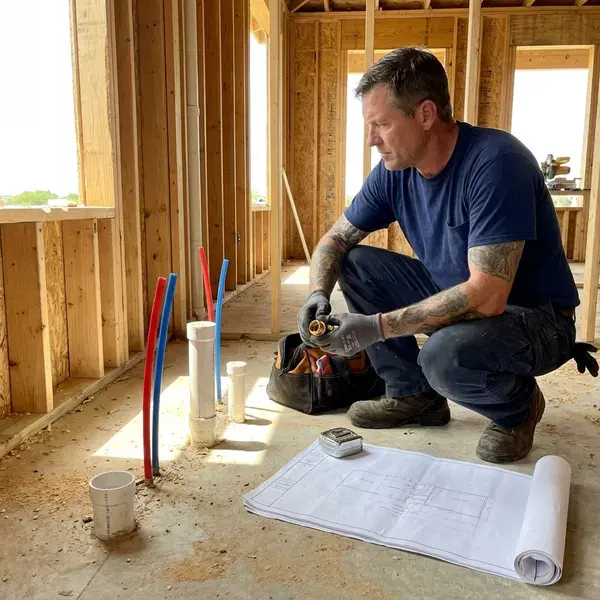 Local new construction plumbing by HDF Plumbing, Jacksonville, FL