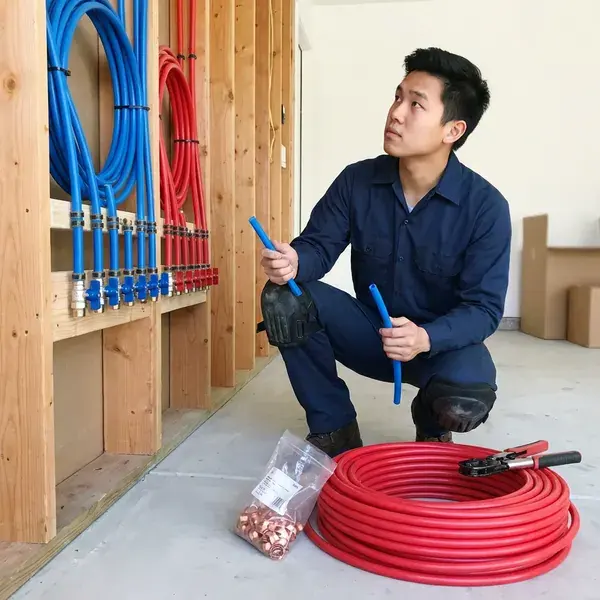Local pex pipe installation by HDF Plumbing, Jacksonville, FL