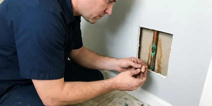Local gas leak repair by HDF Plumbing, Hialeah