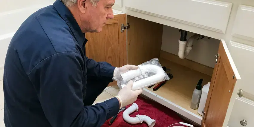 Professional urinal installation, Brandon