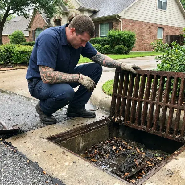 Local storm drain cleaning by HDF Plumbing, Hialeah, FL