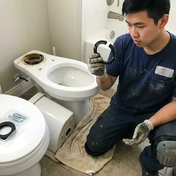 Professional toilet bowl replacement, Jacksonville, FL